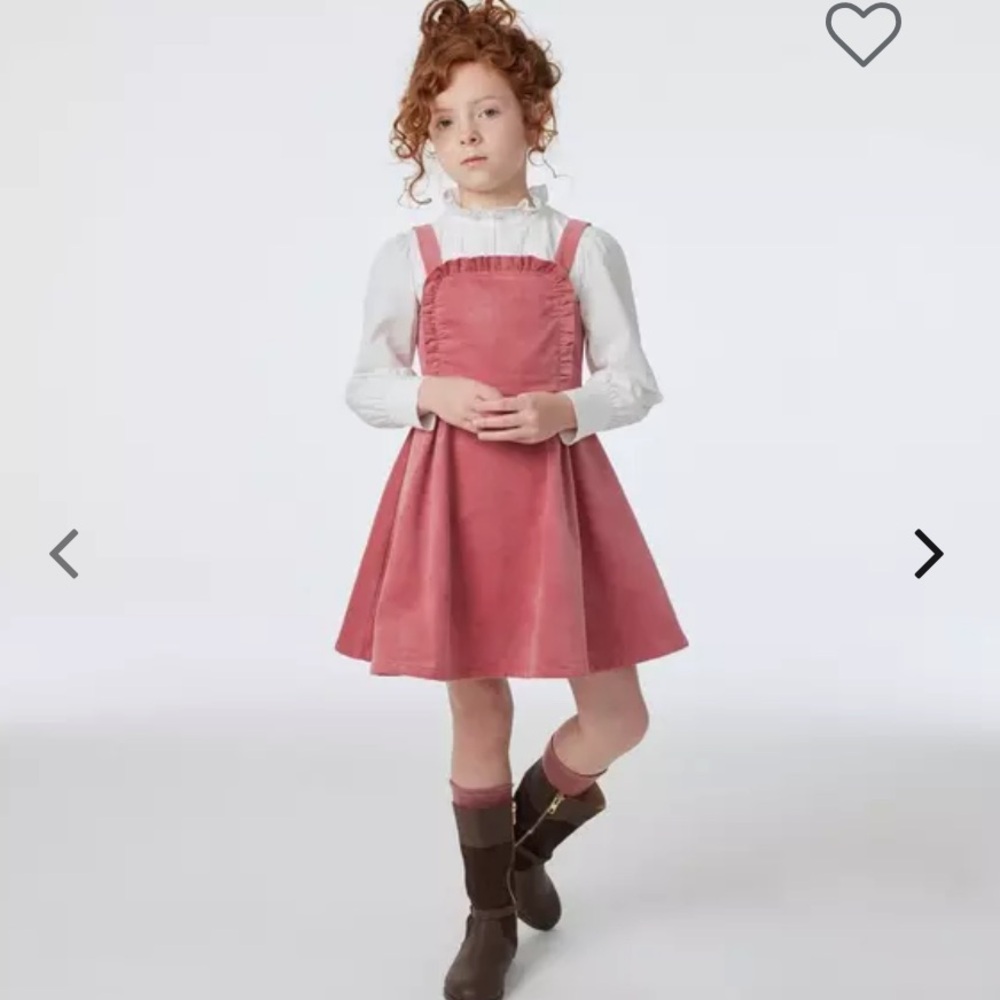 Janie and Jack Mauvewood Velour Jumper